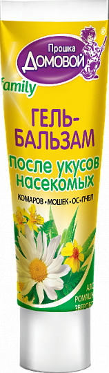 ДОМОВОЙ ПРОШКА Гель-бальзам после укусов насекомых