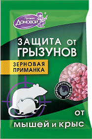 ДОМОВОЙ ПРОШКА Зерновая приманка, пакет 40г