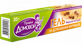 ДОМОВОЙ ПРОШКА Гель от домашних муравьев, шприц-дозатор 30г